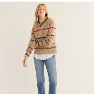 WOMENS PENDLETON HALLIE MERINO GRAPHIC SWEATER NWT